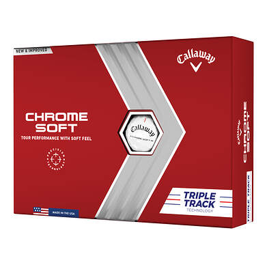 Callaway Chrome Soft Triple Track 22 Golf Balls